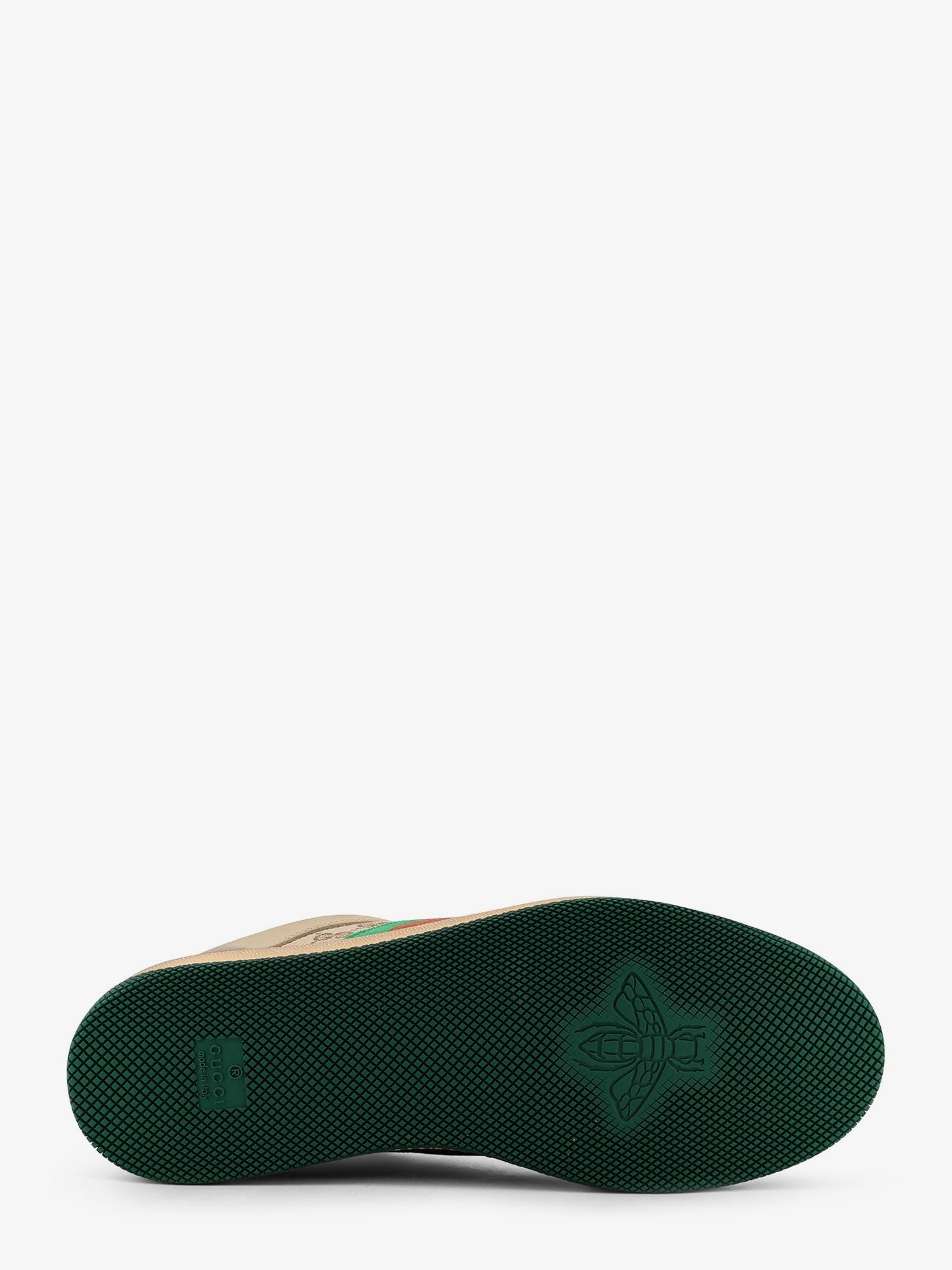 Gucci Gucci - Screener GG low-top vintage leather sneakers