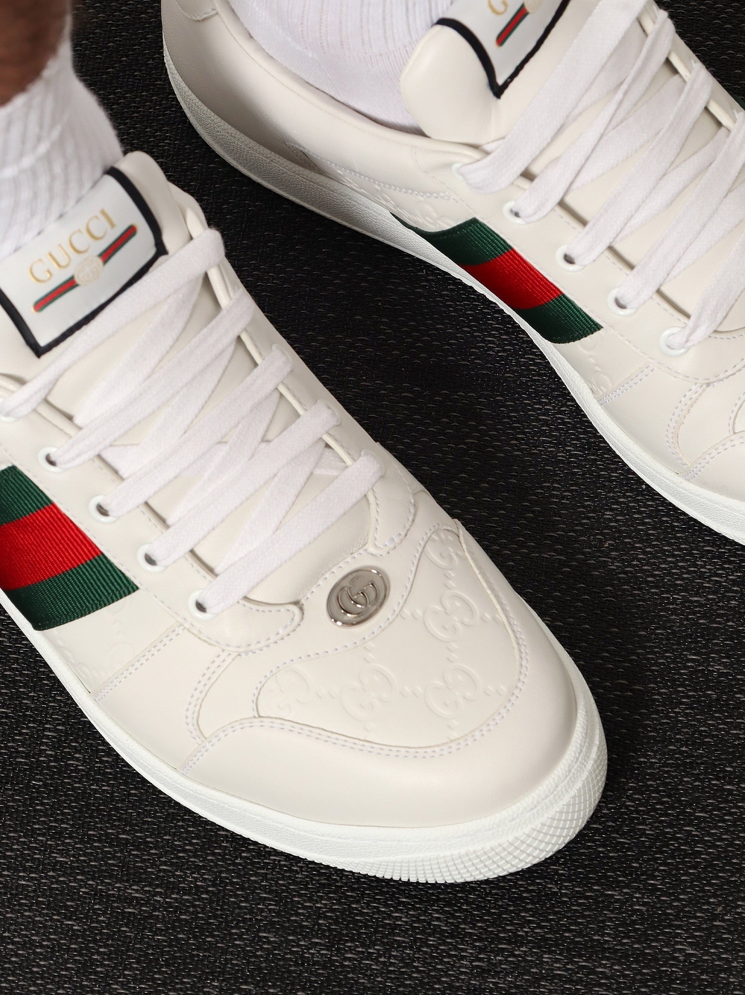 Gucci Gucci - Screener leather sneakers