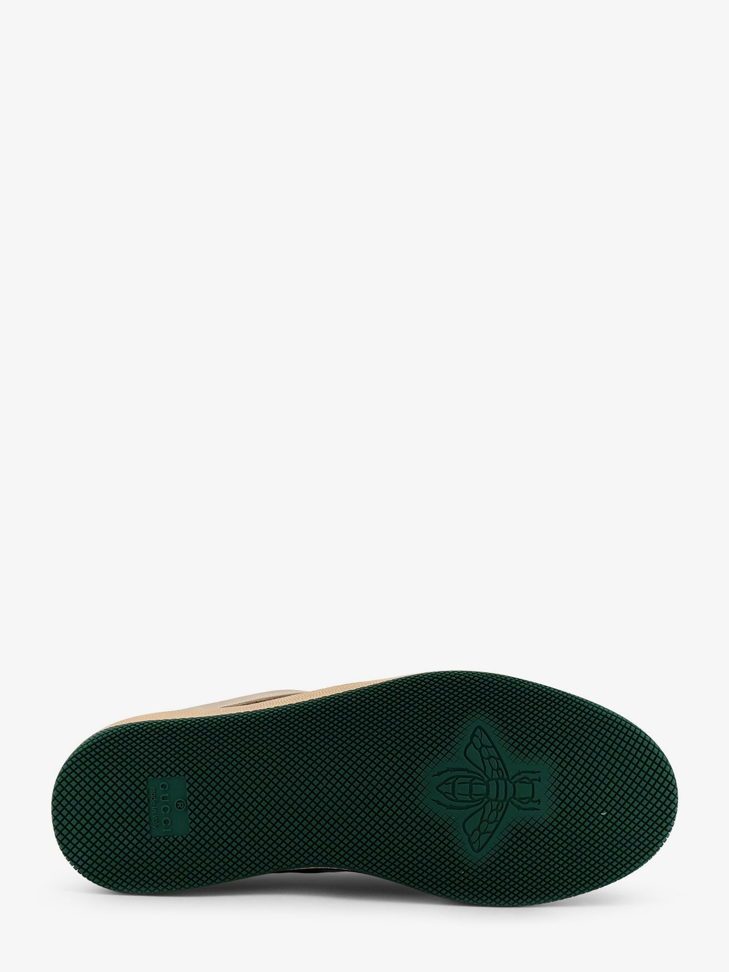 Leather and GG Supreme fabric low-top Screener sneakers