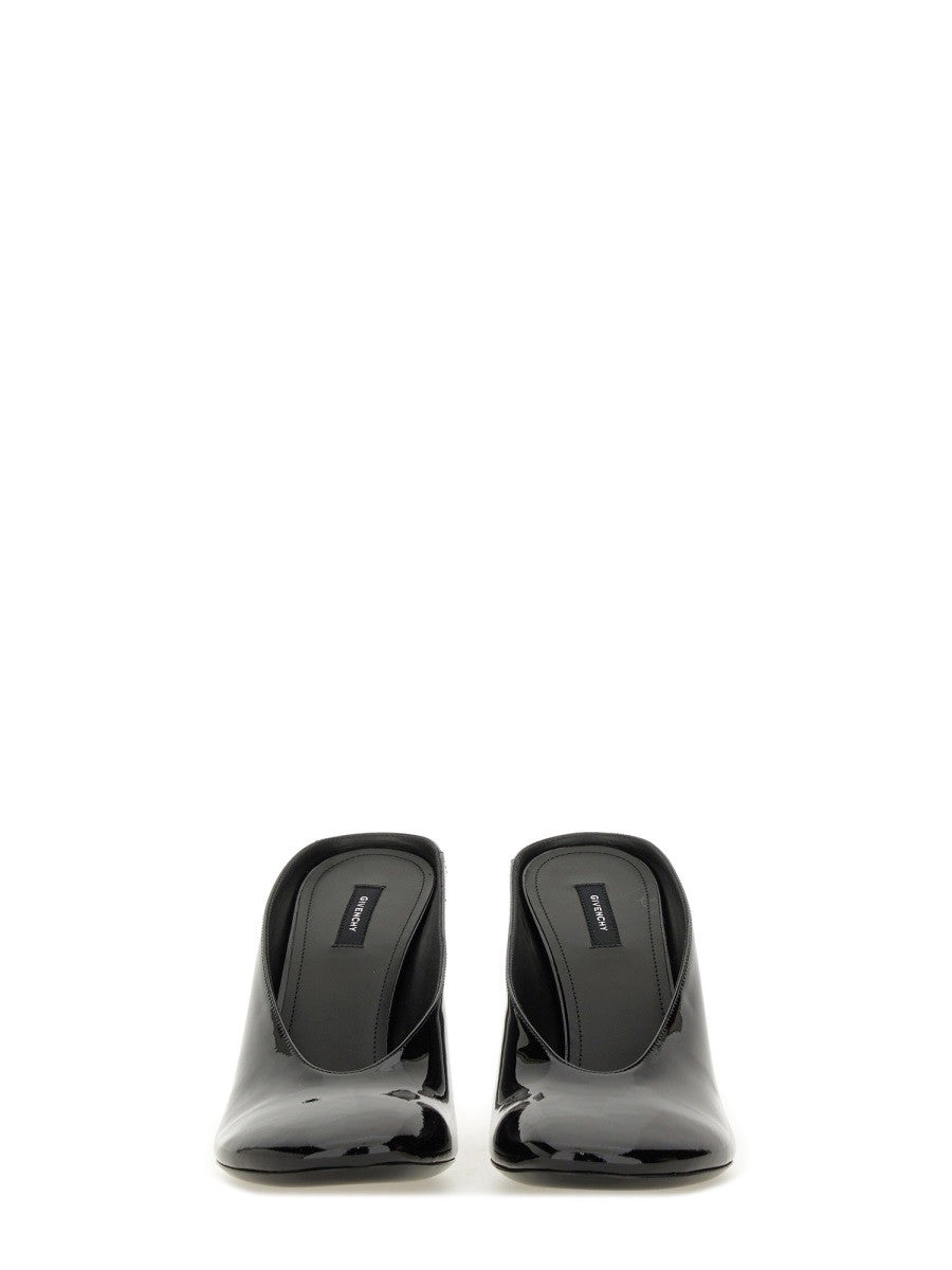 "SCULPTED" LEATHER PUMPS