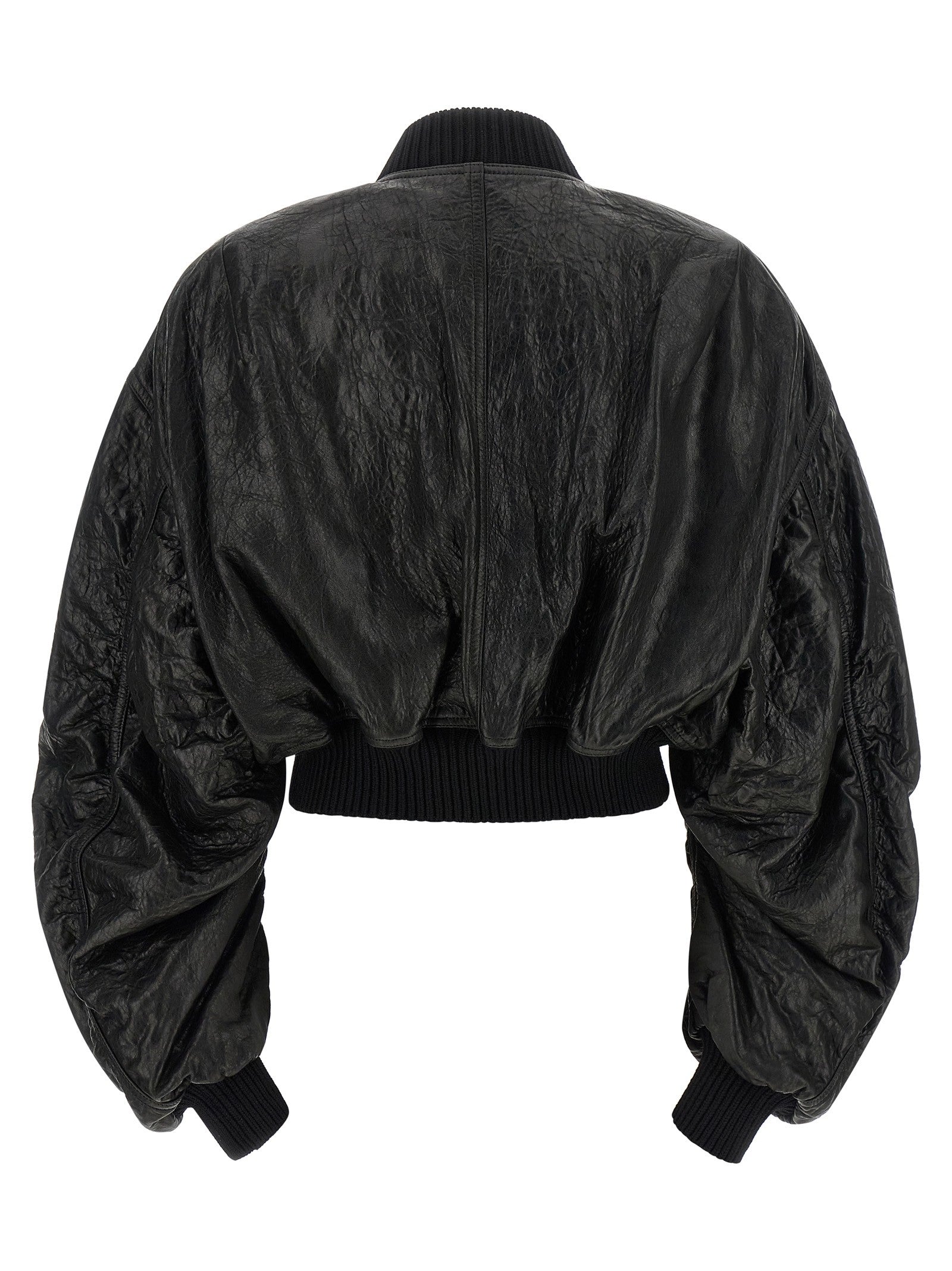 RICK OWENS - 'Secchia Cropped Flight' bomber jacket