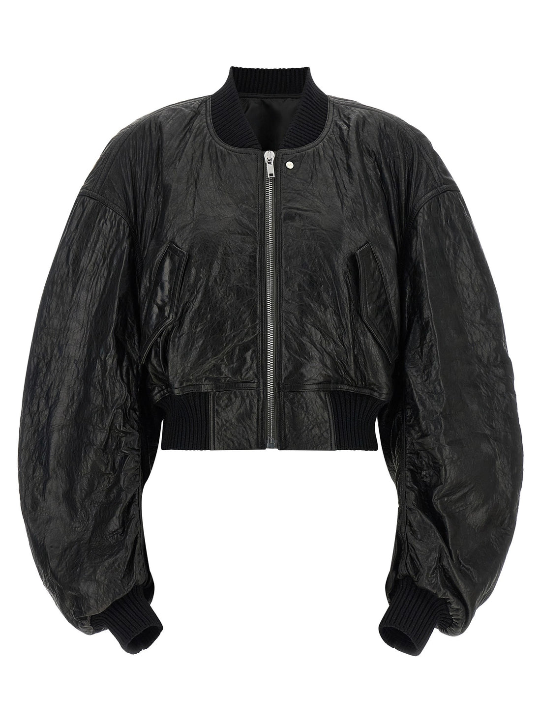 RICK OWENS - 'Secchia Cropped Flight' bomber jacket secchia-cropped-flight-bomber-jacket_23ad202a-ac56-4c5e-9d56-61130d7b8ef7