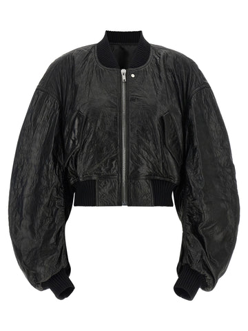 RICK OWENS - 'Secchia Cropped Flight' bomber jacket