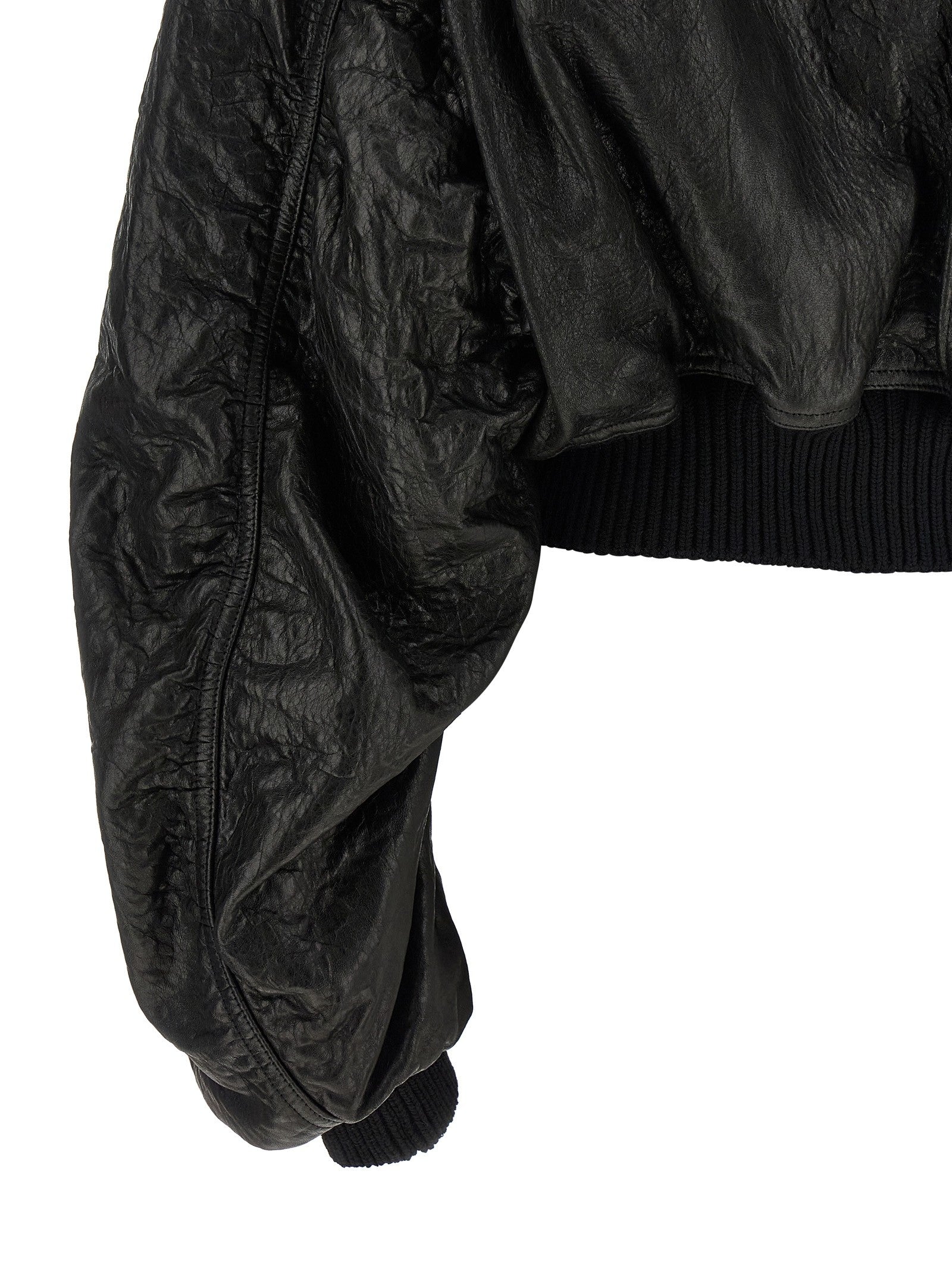 RICK OWENS - 'Secchia Cropped Flight' bomber jacket