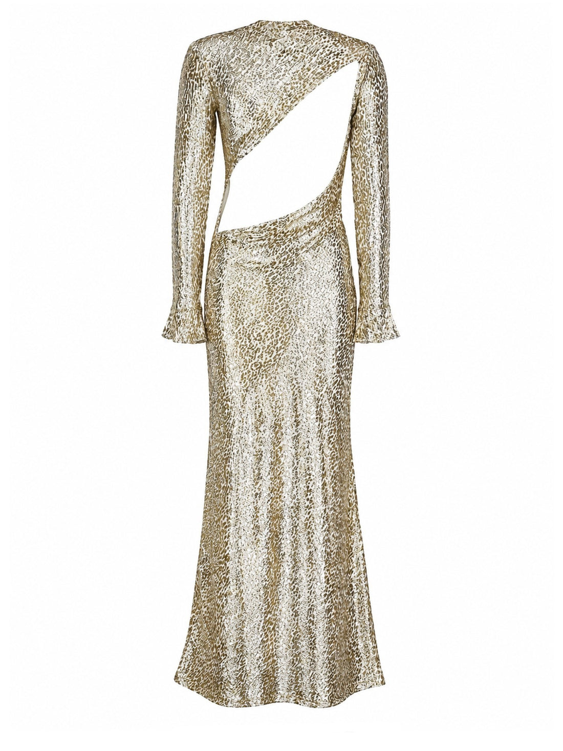 SELF-PORTRAIT - Metallic Maxi Dress - Gold self-portrait-metallic-maxi-dress-gold-front-jpg_f9820c58-1a6b-4464-affd-1acd0196f65c