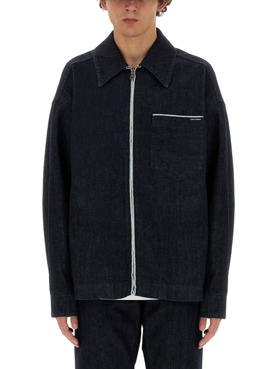 SELVEDGE DENIM BLOUSON