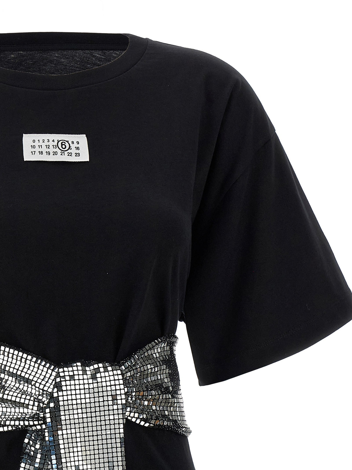 MM6 MAISON MARGIELA - Sequin gloves T-shirt