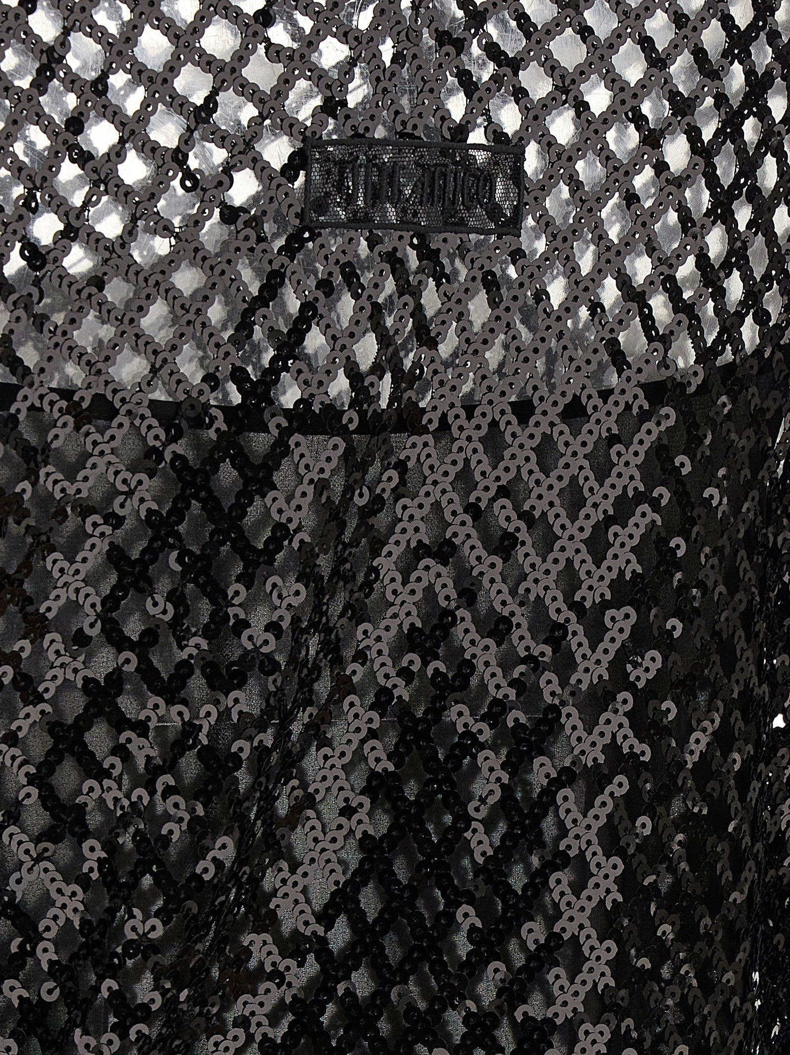 The Attico - Sequin mesh dress