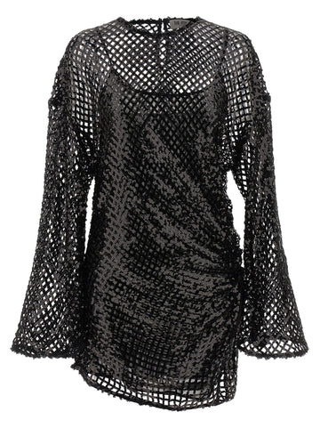 The Attico - Sequin mesh dress