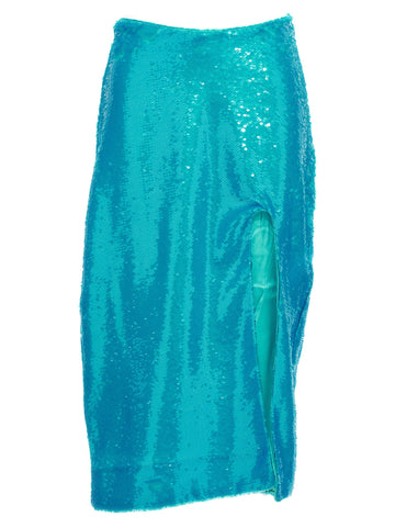GANNI - Sequin midi skirt