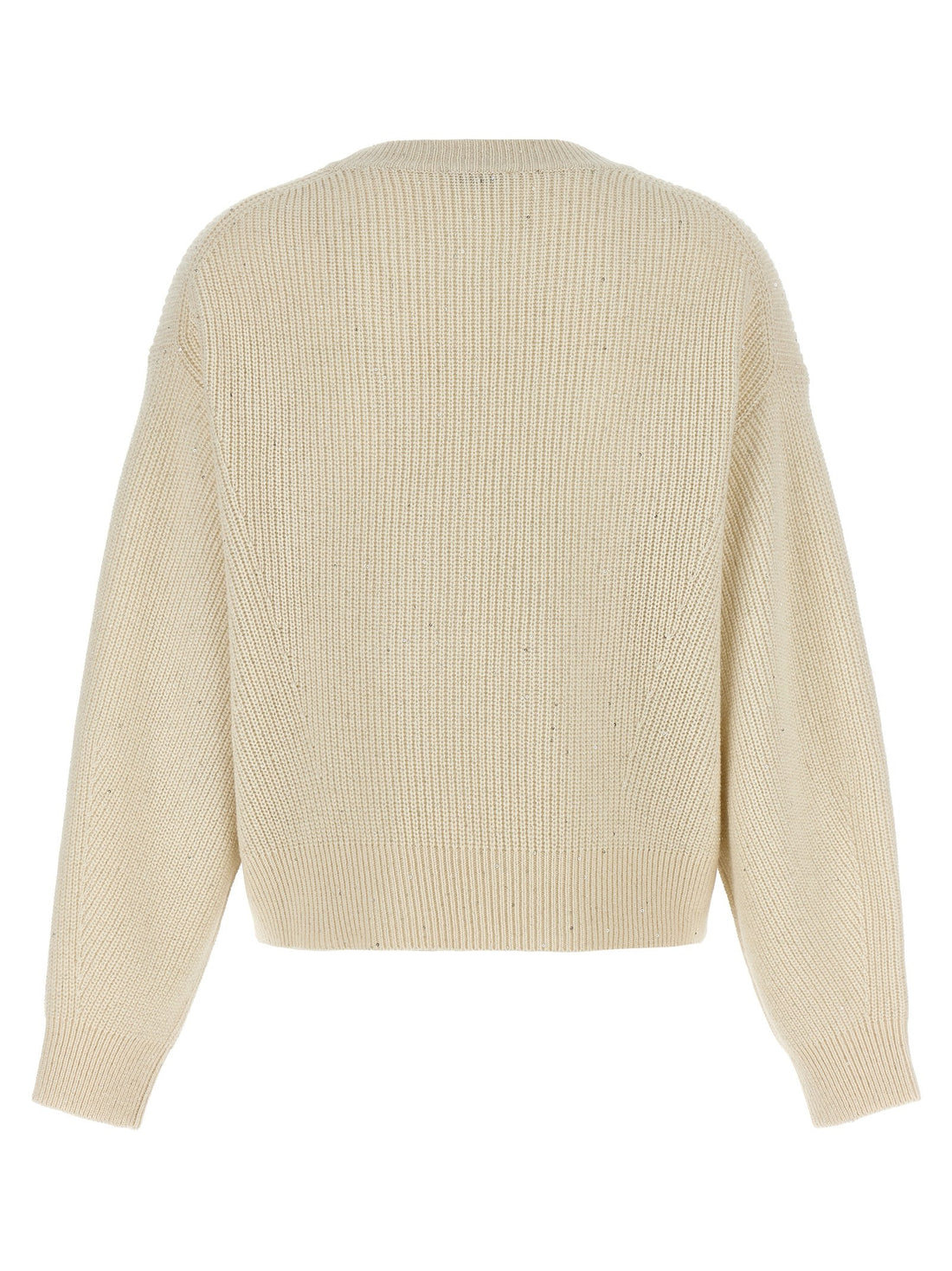 Brunello Cucinelli - Sequin sweater White L
