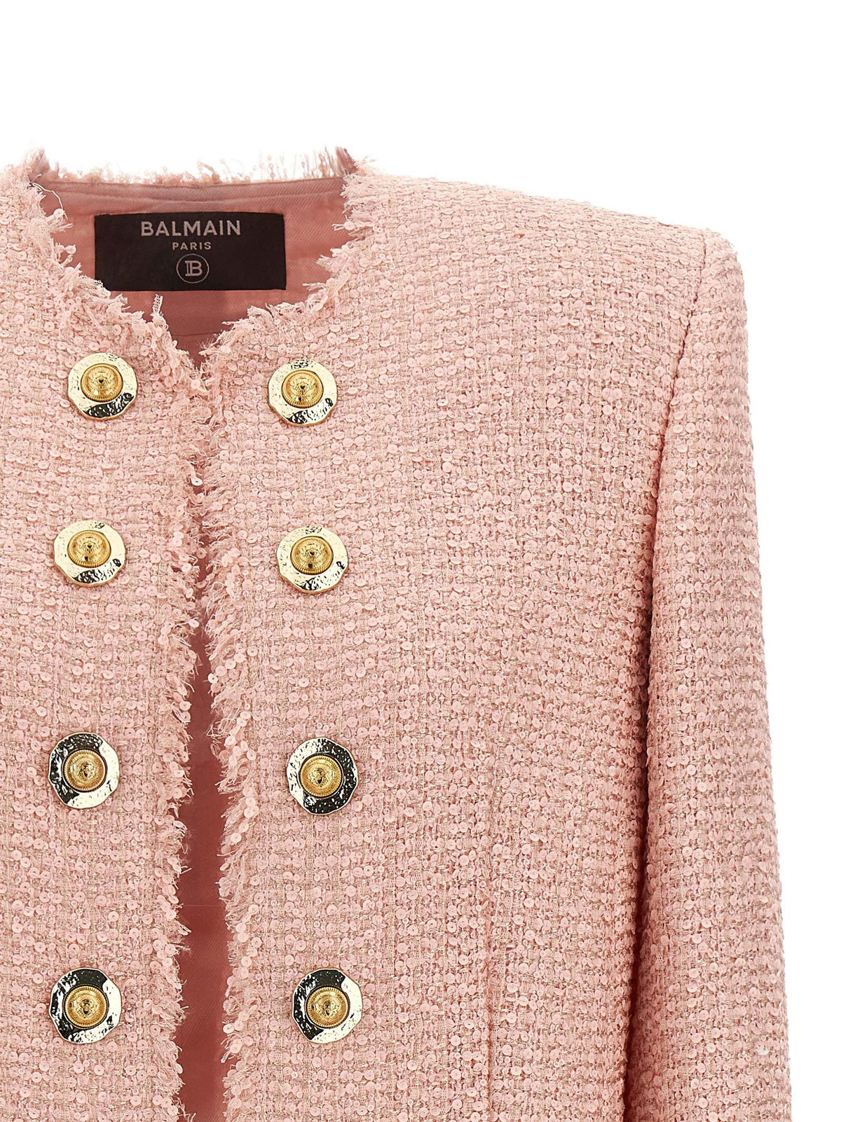 Balmain - Sequin tweed blazer