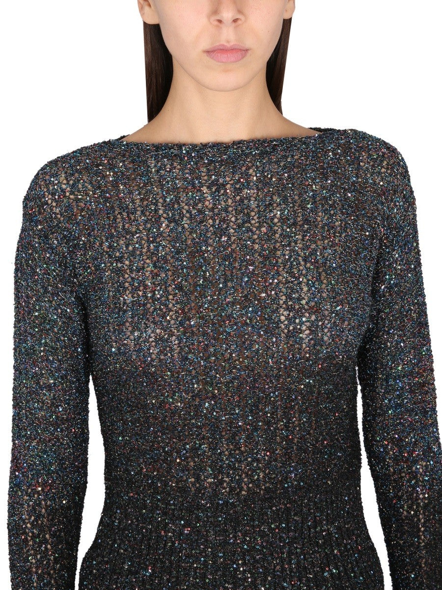 SEQUINED SHIRT