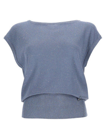Herno - SEQUINED T-SHIRT sequined-t-shirt_7ec76902-50e4-4ea8-89f3-4c81b35a5635