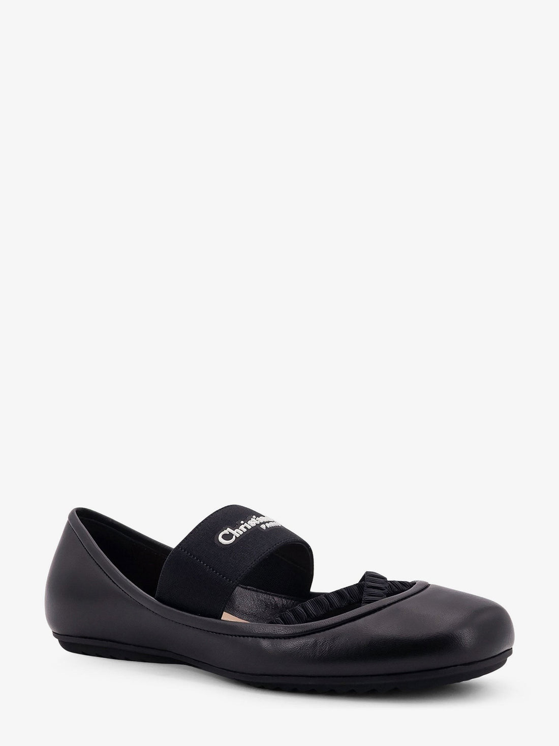 Shade leather ballerinas with elastic bands