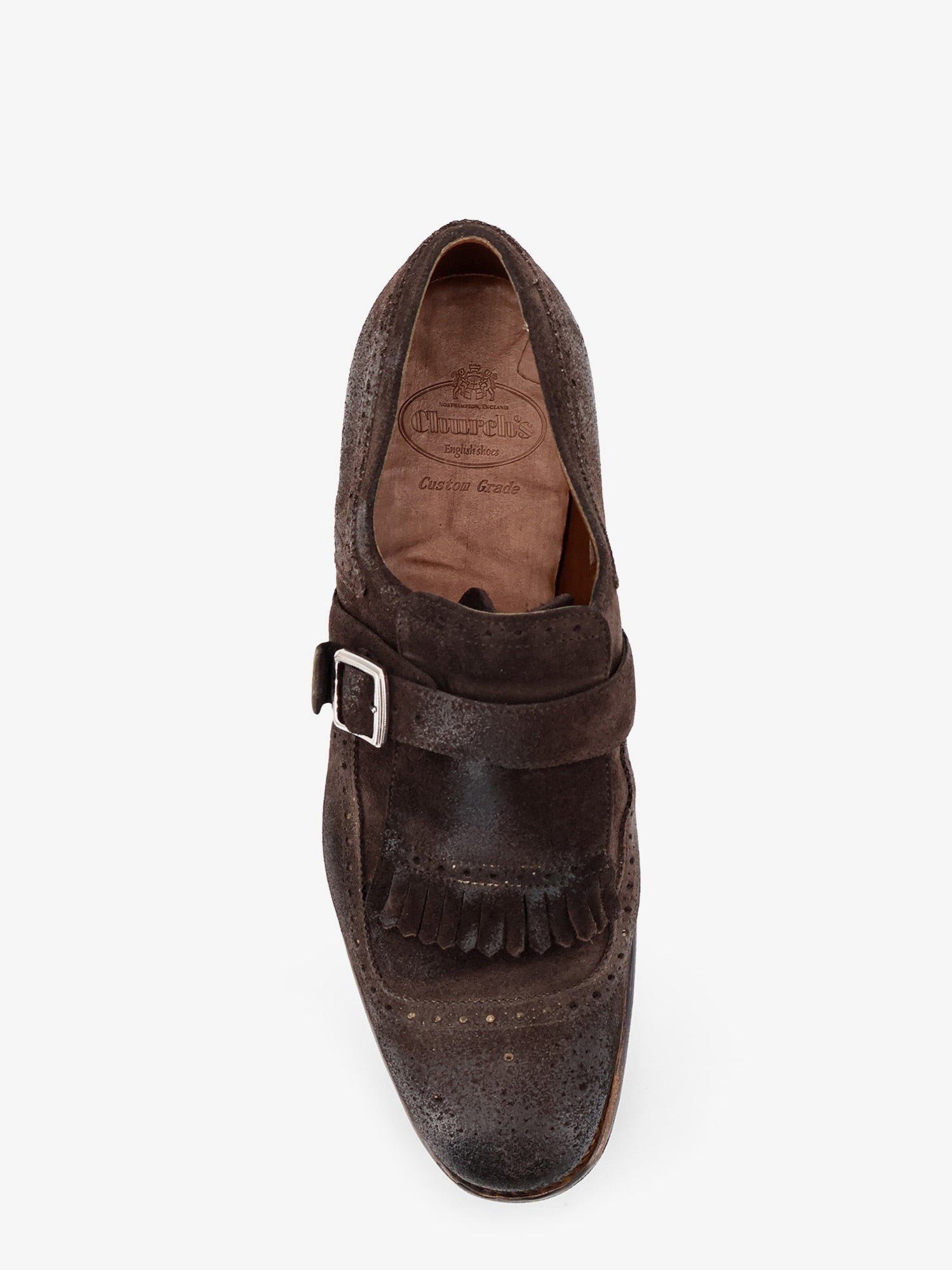 CHURCH'S CHURCH'S - Shanghai loafers in vintage-effect suede