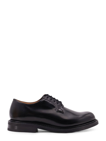 CHURCH'S Church's Shannon Leather Lace-Up – Black