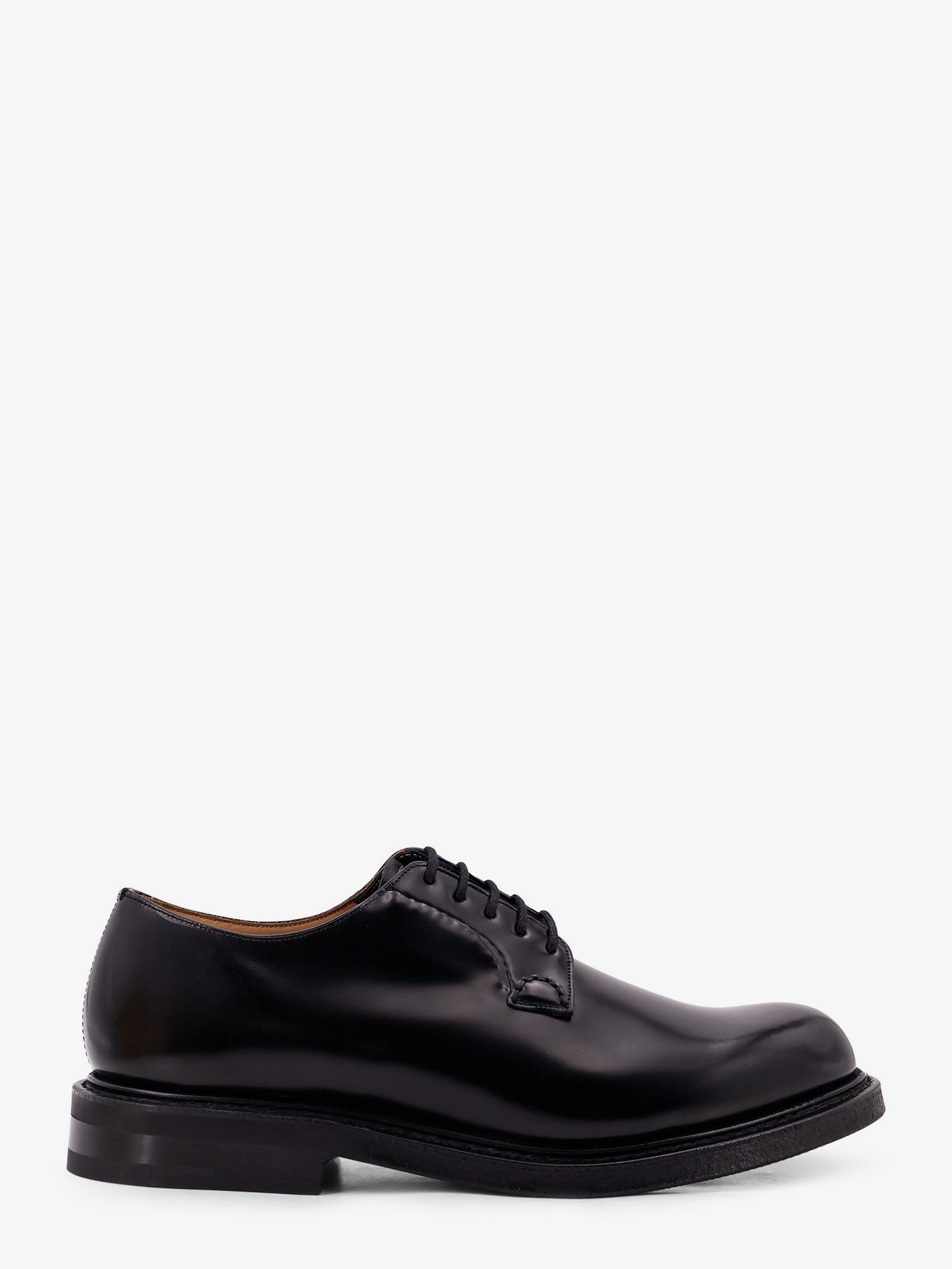 CHURCH'S Church's Shannon Leather Lace-Up – Black