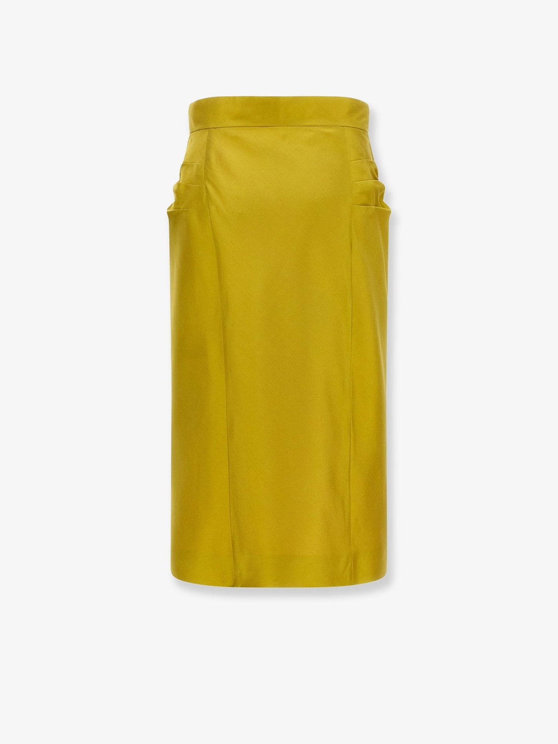 Valentino Shantung midi skirt