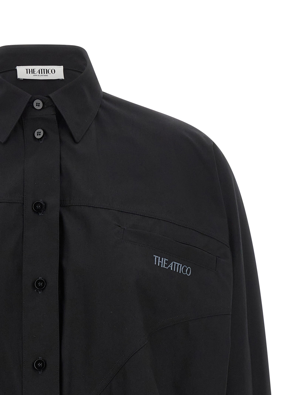 The Attico - Shaped hem shirt