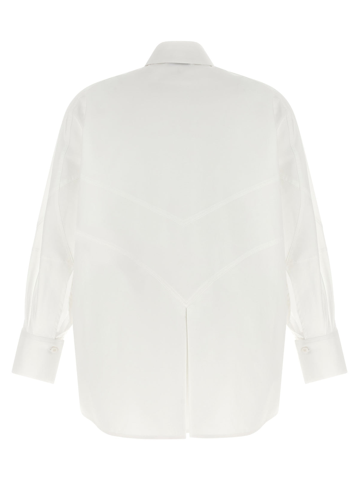 The Attico - Shaped hem shirt