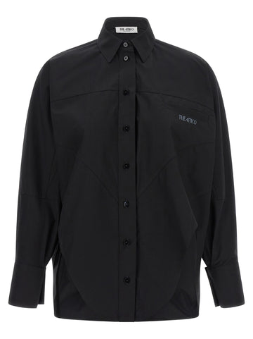 The Attico - Shaped hem shirt