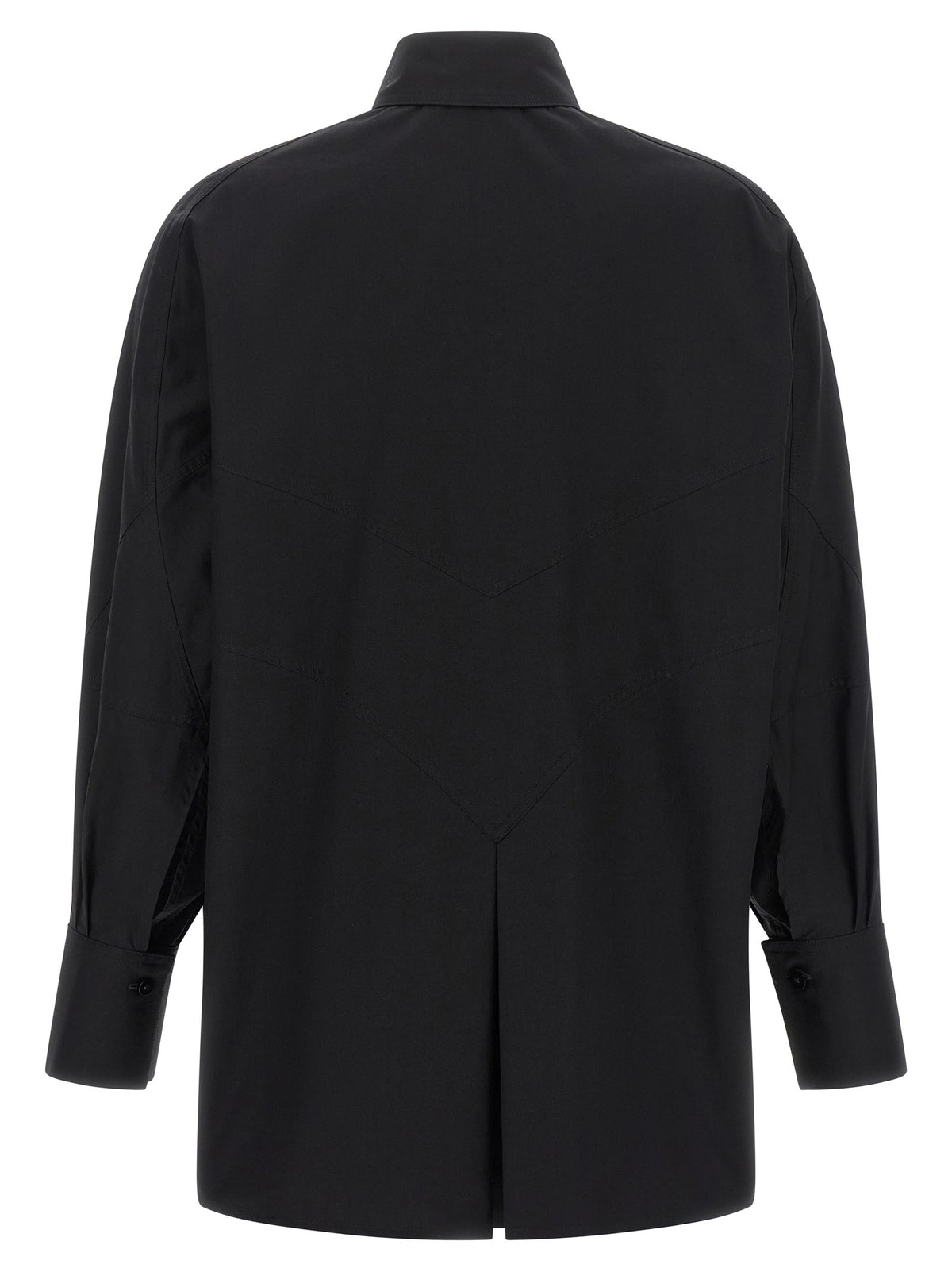 The Attico - Shaped hem shirt