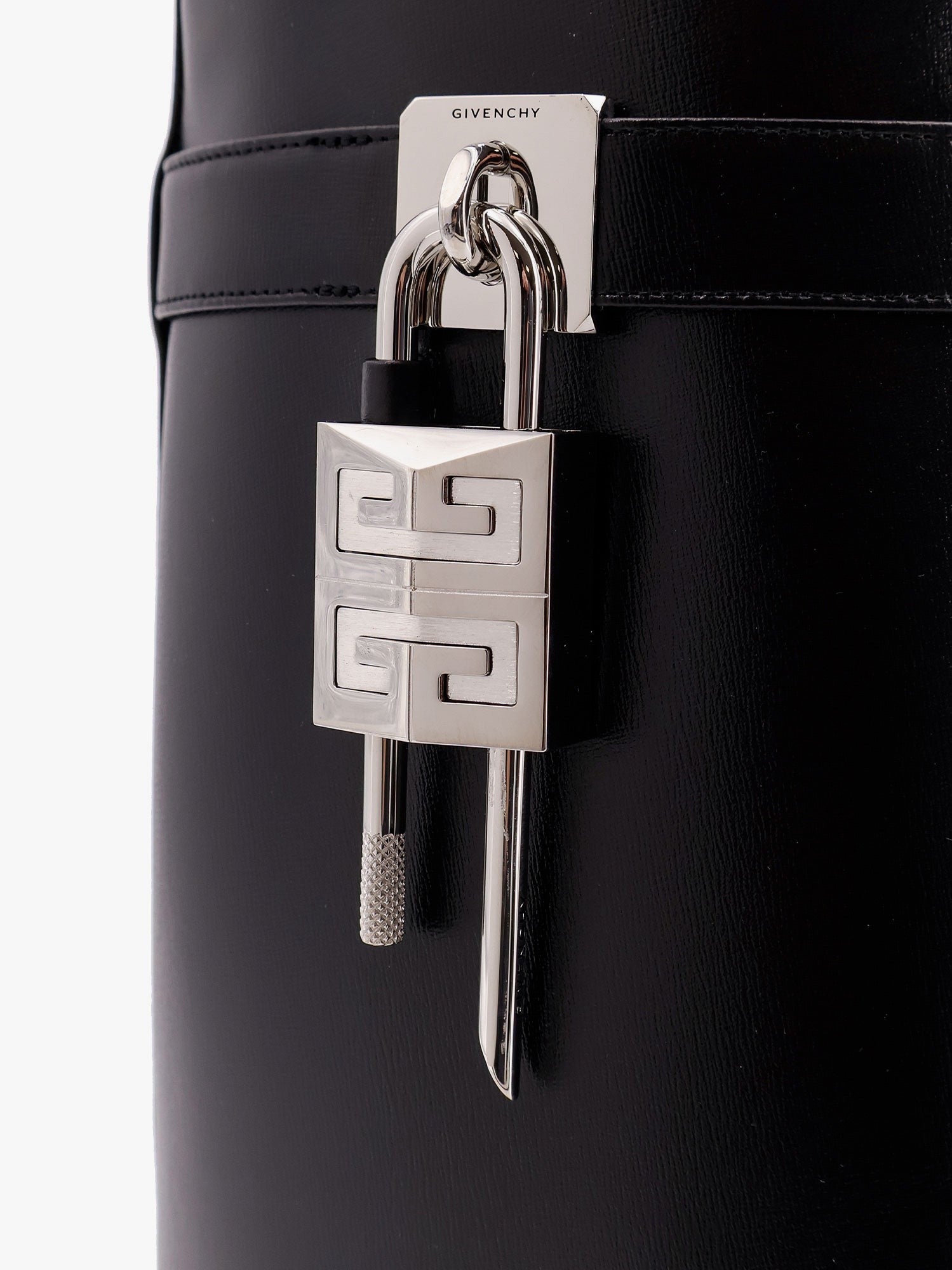 Sharklock leather ankle boots