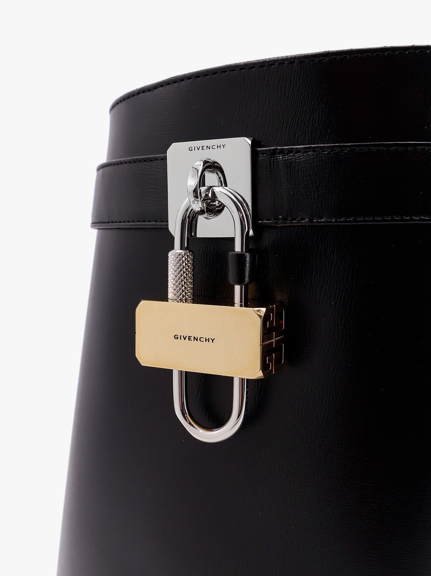 Sharklock leather ankle boots