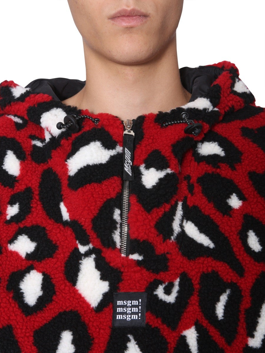 msgm - SHEARLING JACKET