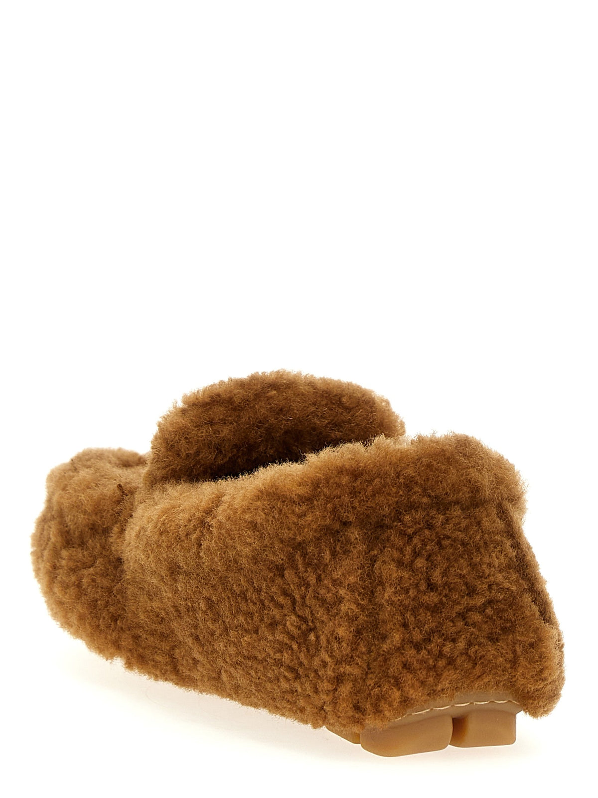 PRADA - Shearling loafers