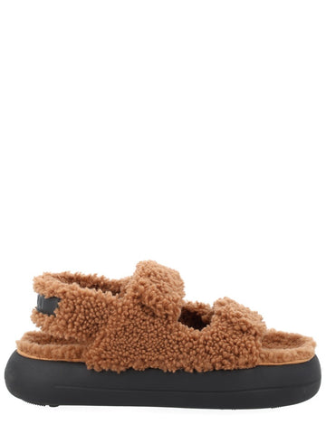 Moon Boot - SHEARLING SANDAL shearling-sandal
