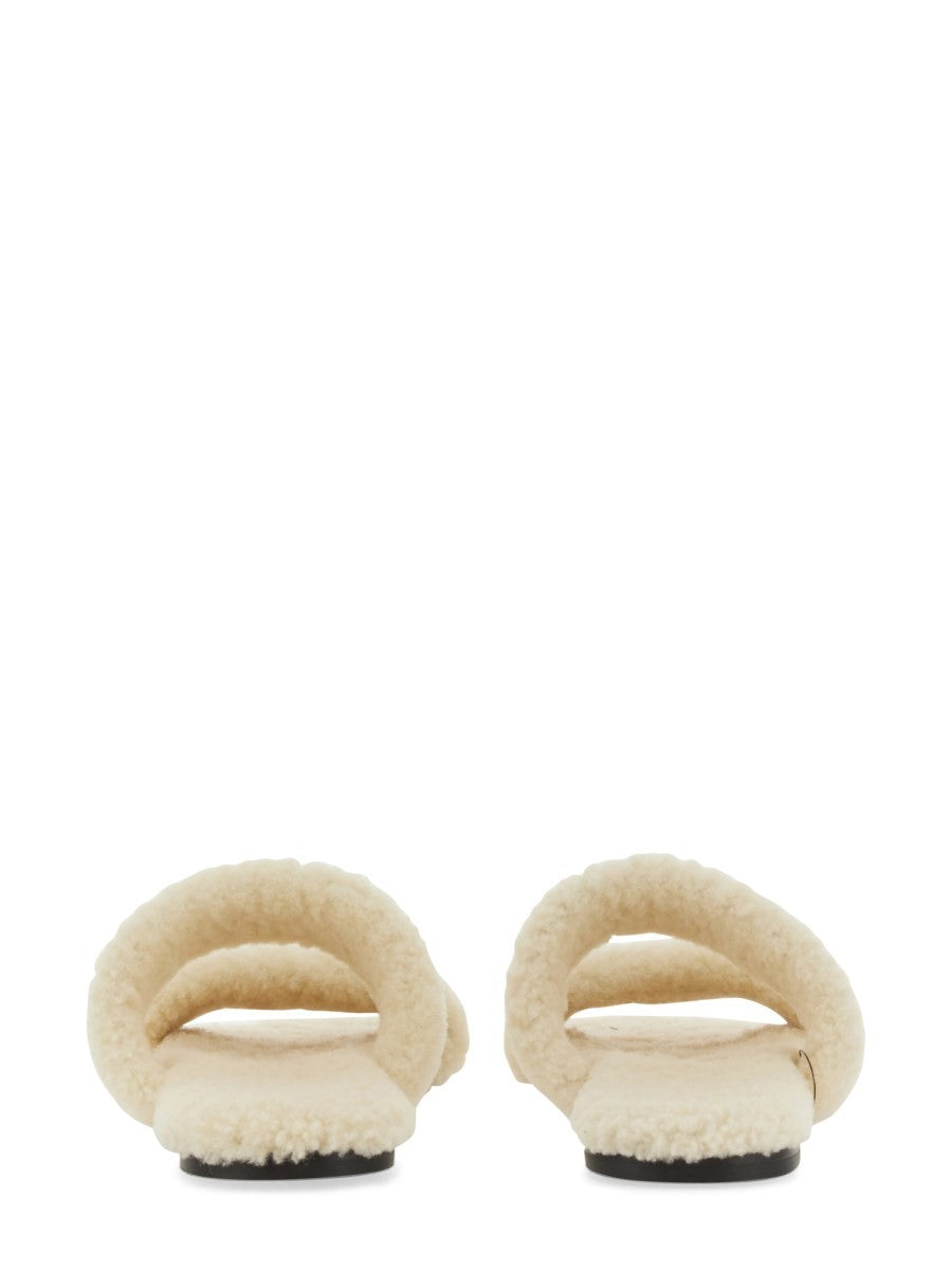 SHEARLING SANDAL