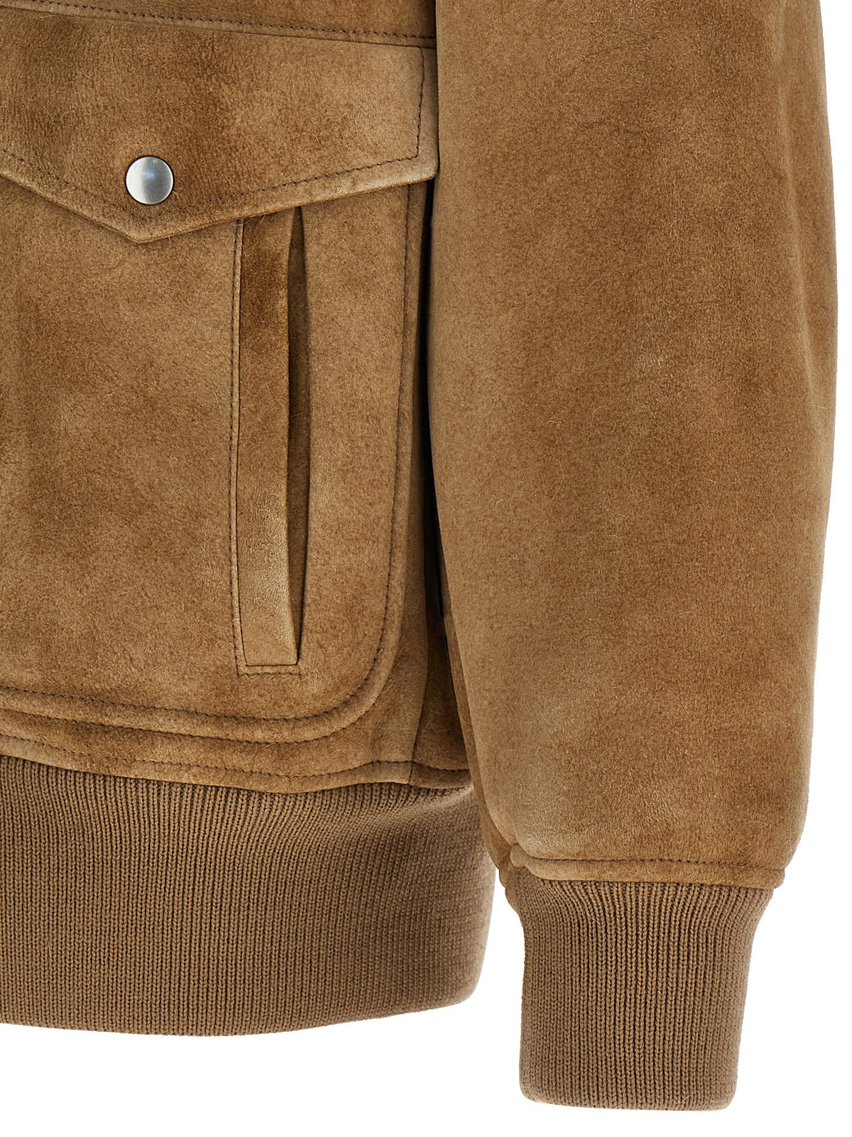 PRADA - Sheepskin bomber jacket