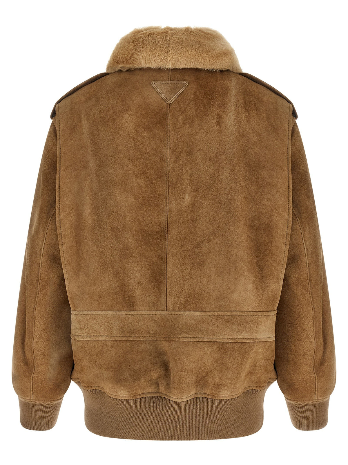 PRADA - Sheepskin bomber jacket
