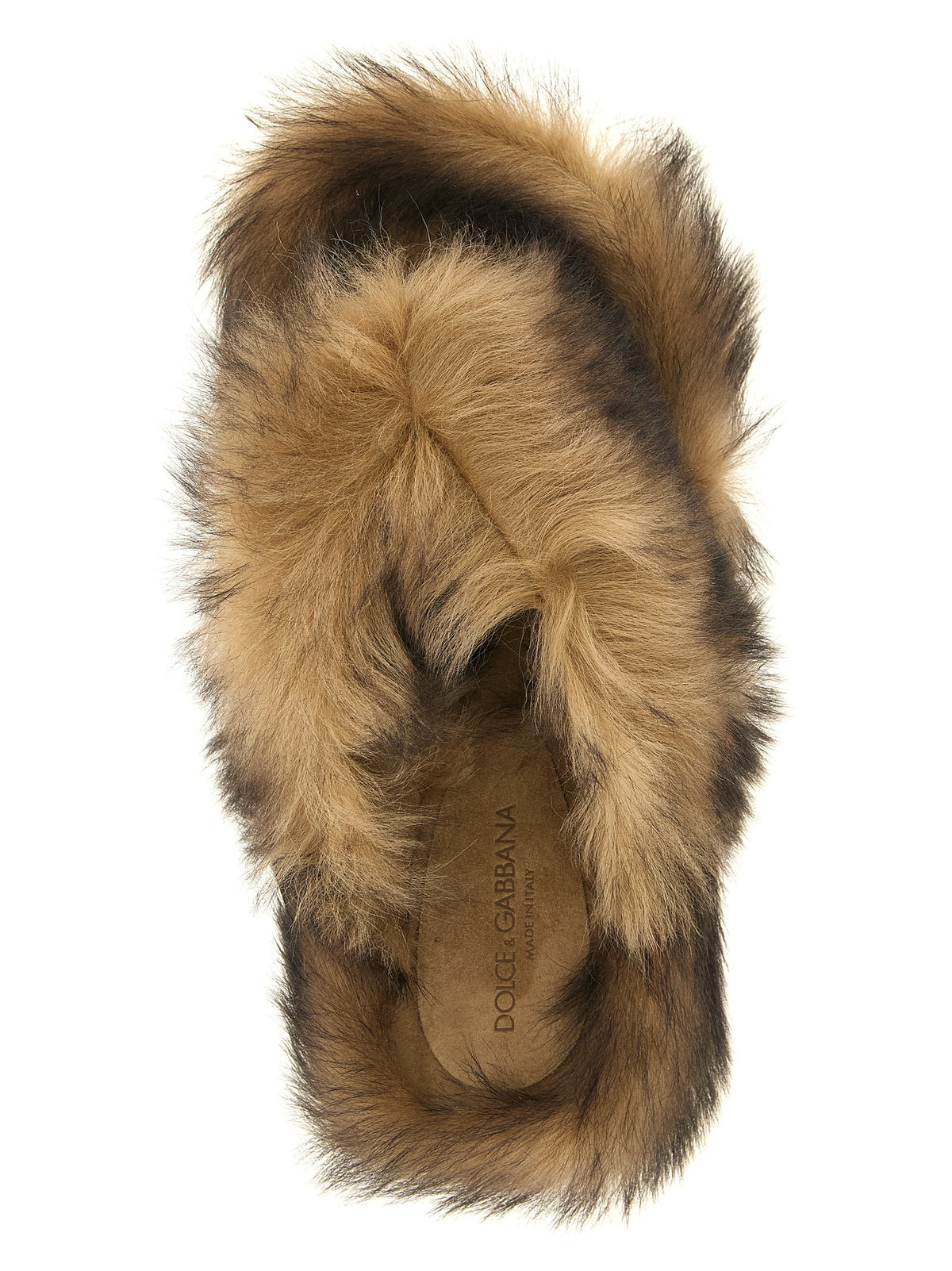 Dolce & Gabbana - Sheepskin sandals