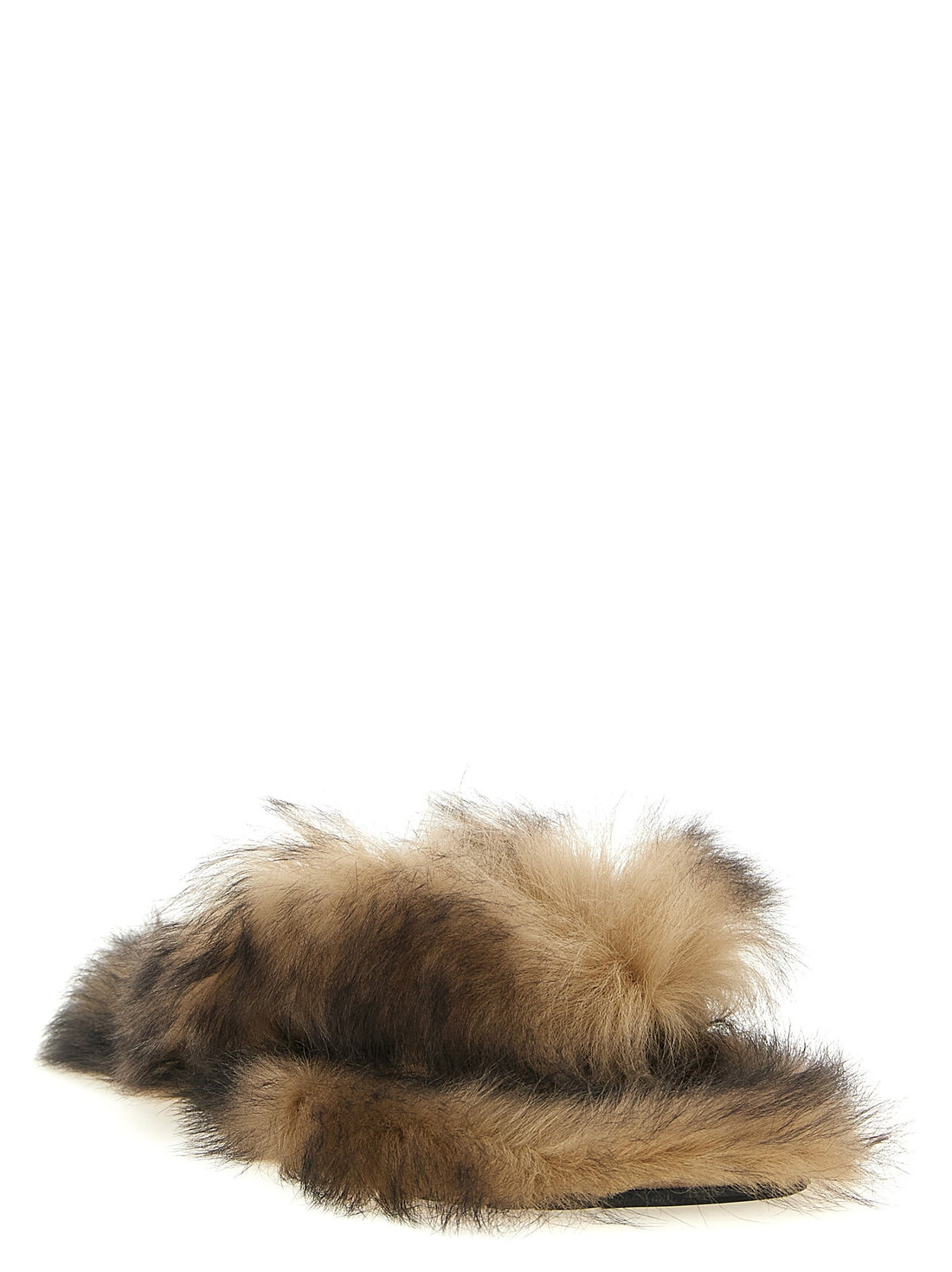 Dolce & Gabbana - Sheepskin sandals Brown 37