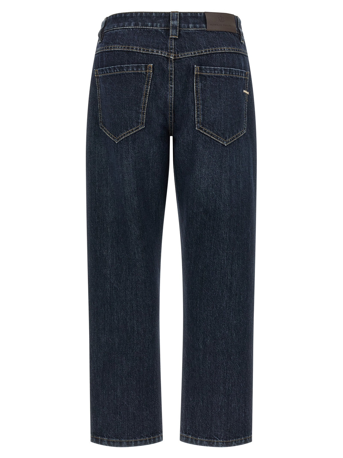 Brunello Cucinelli - 'Shiny Bartack' jeans