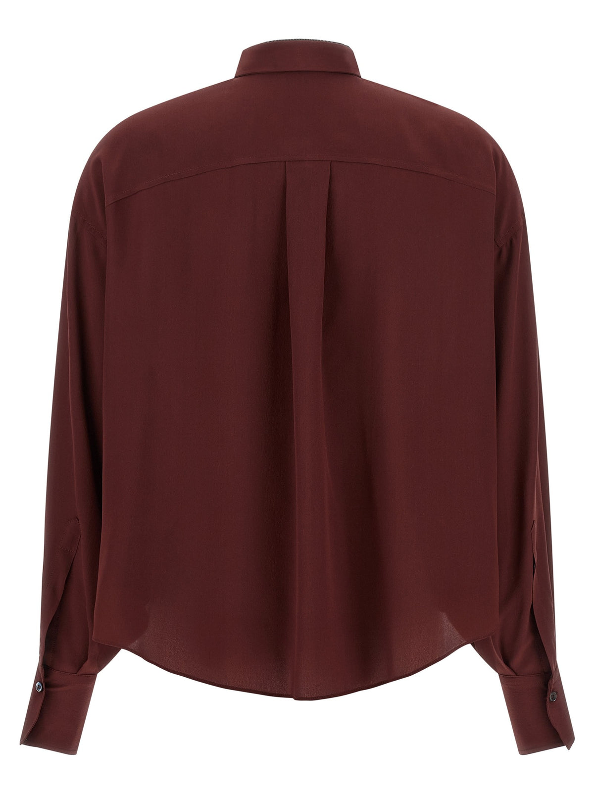 Brunello Cucinelli - 'Shiny Collar' shirt