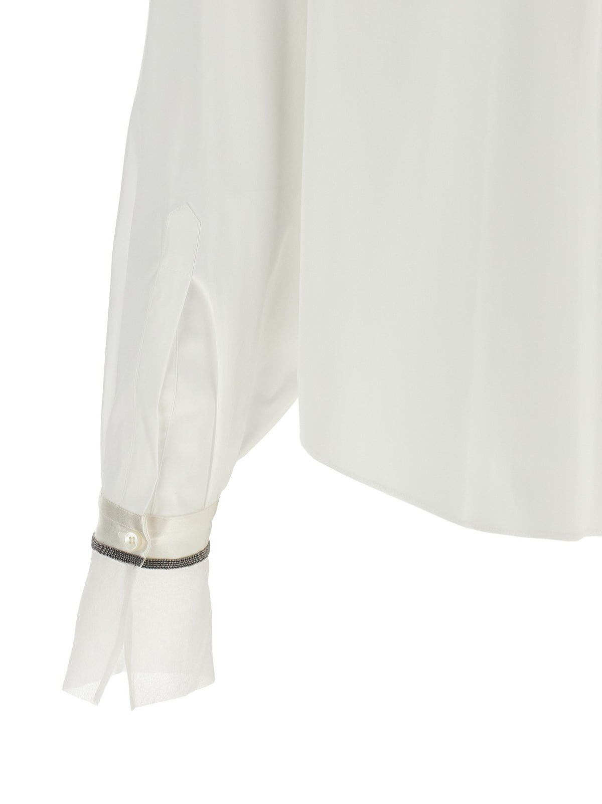 Brunello Cucinelli - 'Shiny Cuffs' shirt