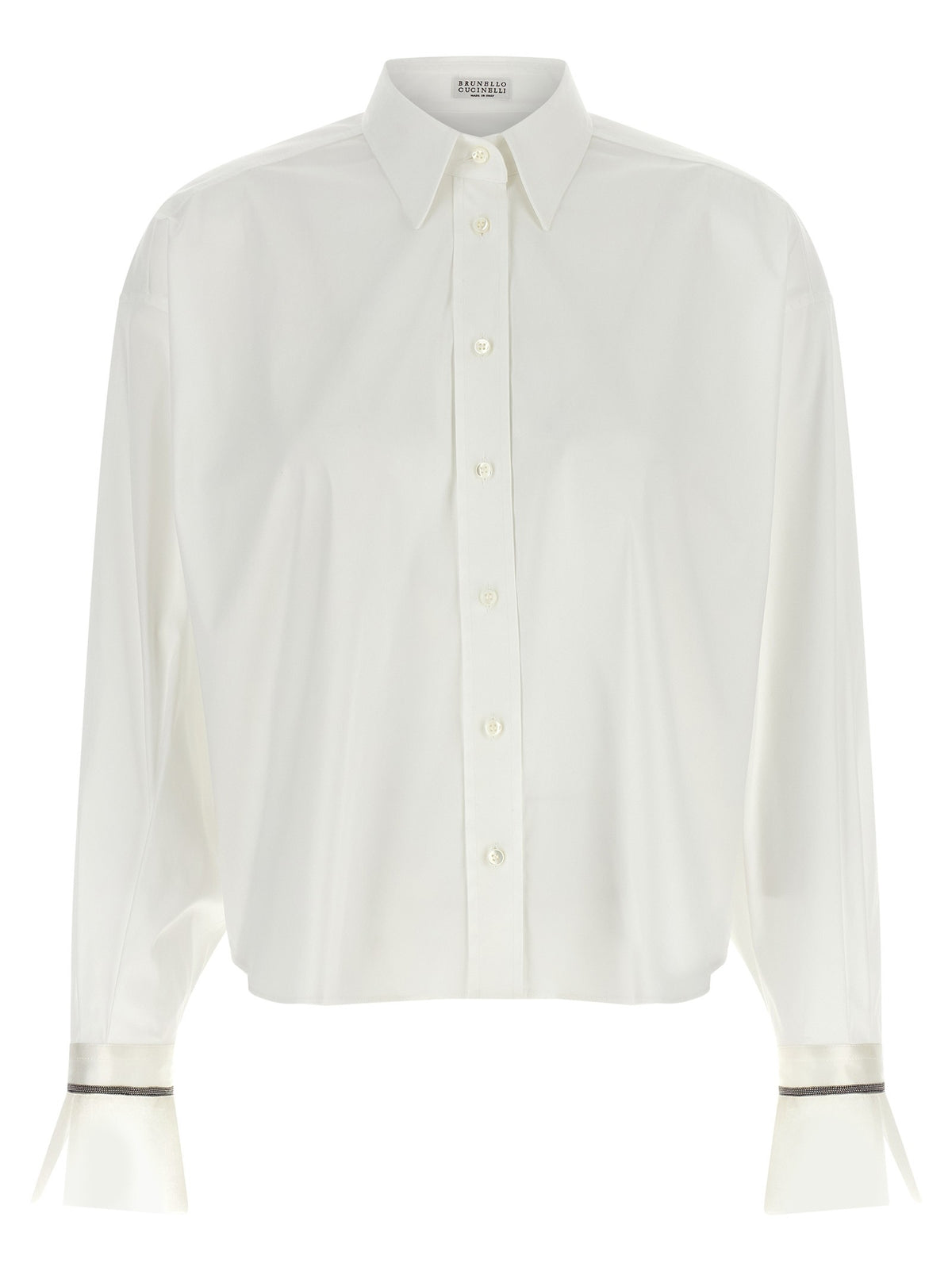 Brunello Cucinelli - 'Shiny Cuffs' shirt