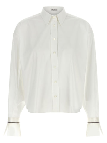 Brunello Cucinelli - 'Shiny Cuffs' shirt