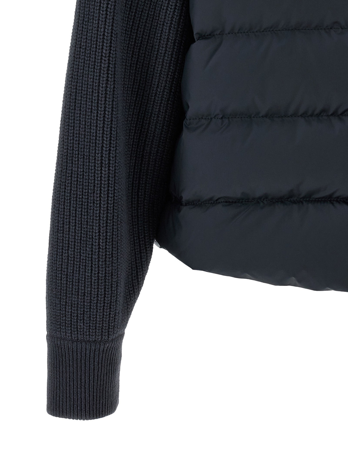 Brunello Cucinelli - 'Shiny Flap Detail' down jacket