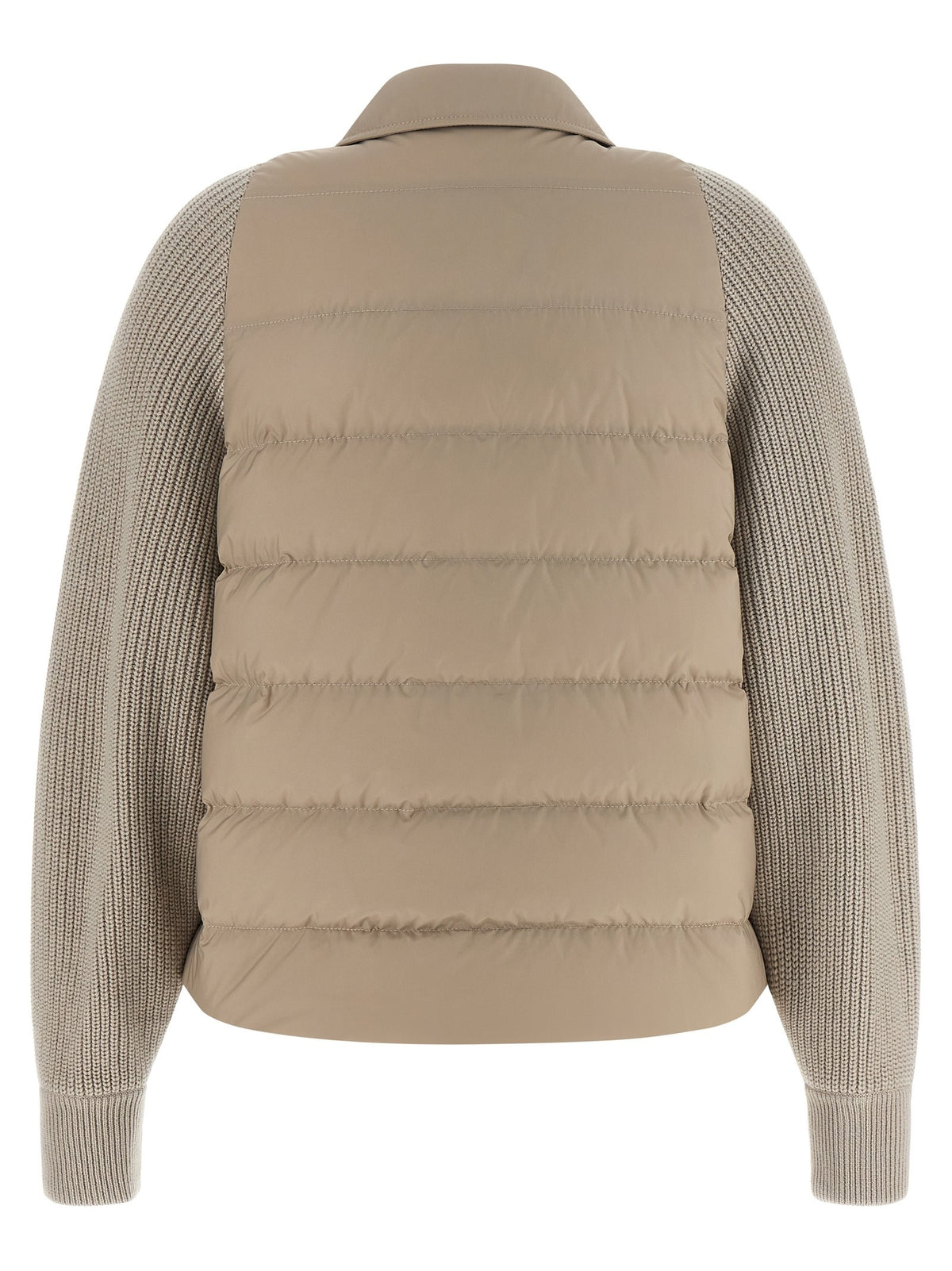 Brunello Cucinelli - 'Shiny Flap Detail' down jacket