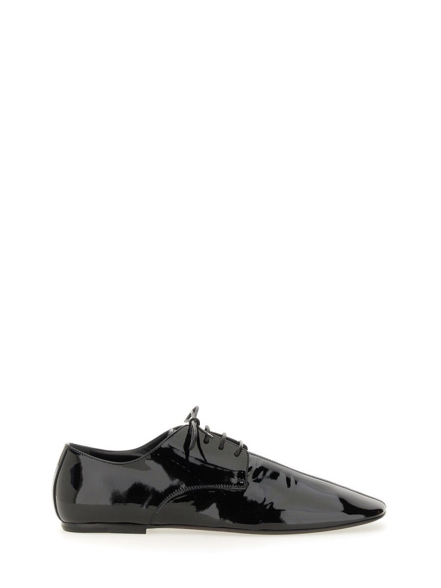 Dries Van Noten SHINY LEATHER LACE-UP SHOE
