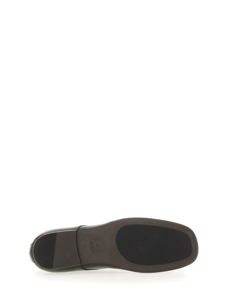 Dries Van Noten SHINY LEATHER LACE-UP SHOE