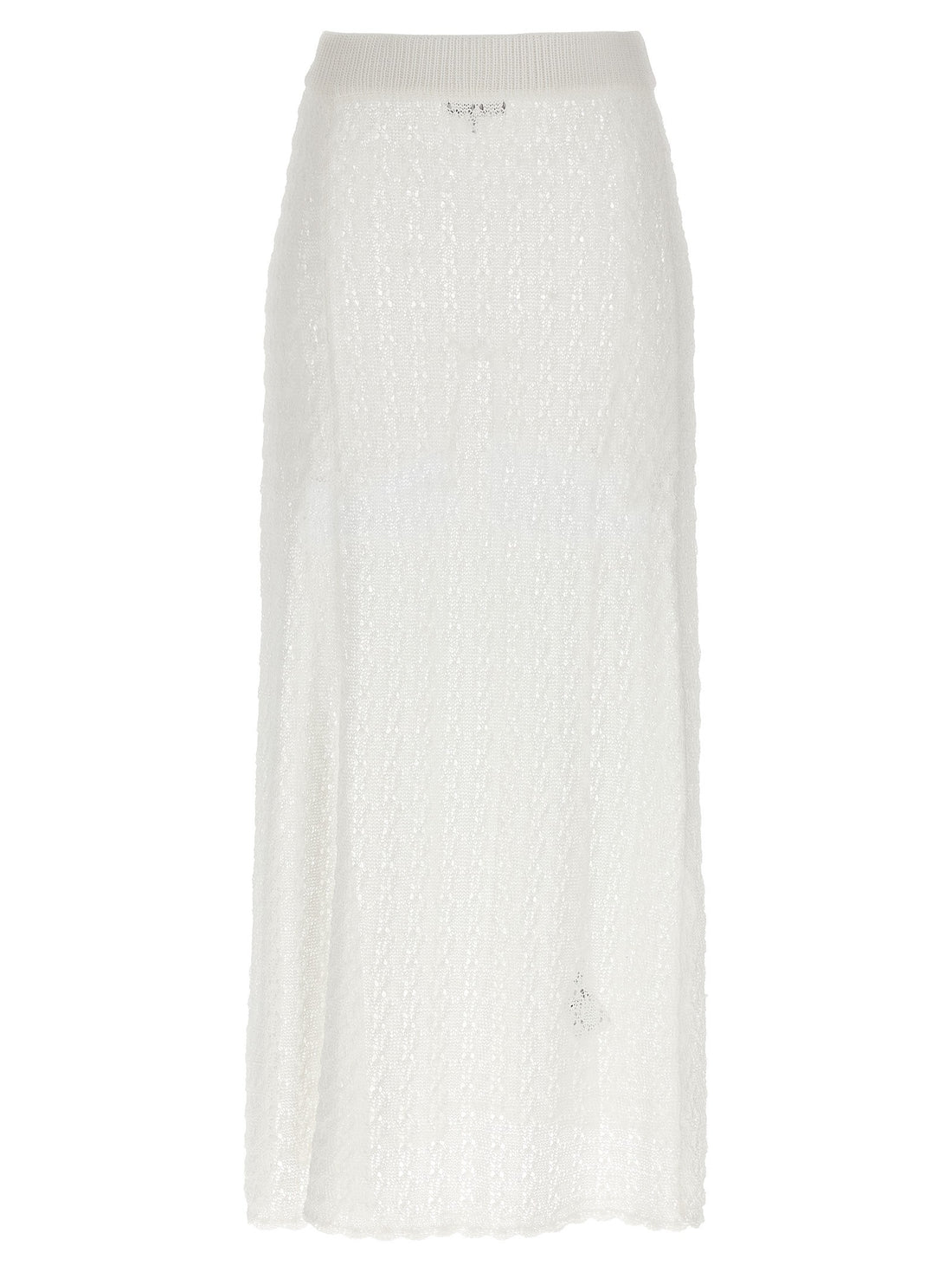 GANNI - 'Shiny Pointelle Knit' skirt shiny-pointelle-knit-skirt_5a84f4a8-6866-4cf2-a263-f88967ee9c06