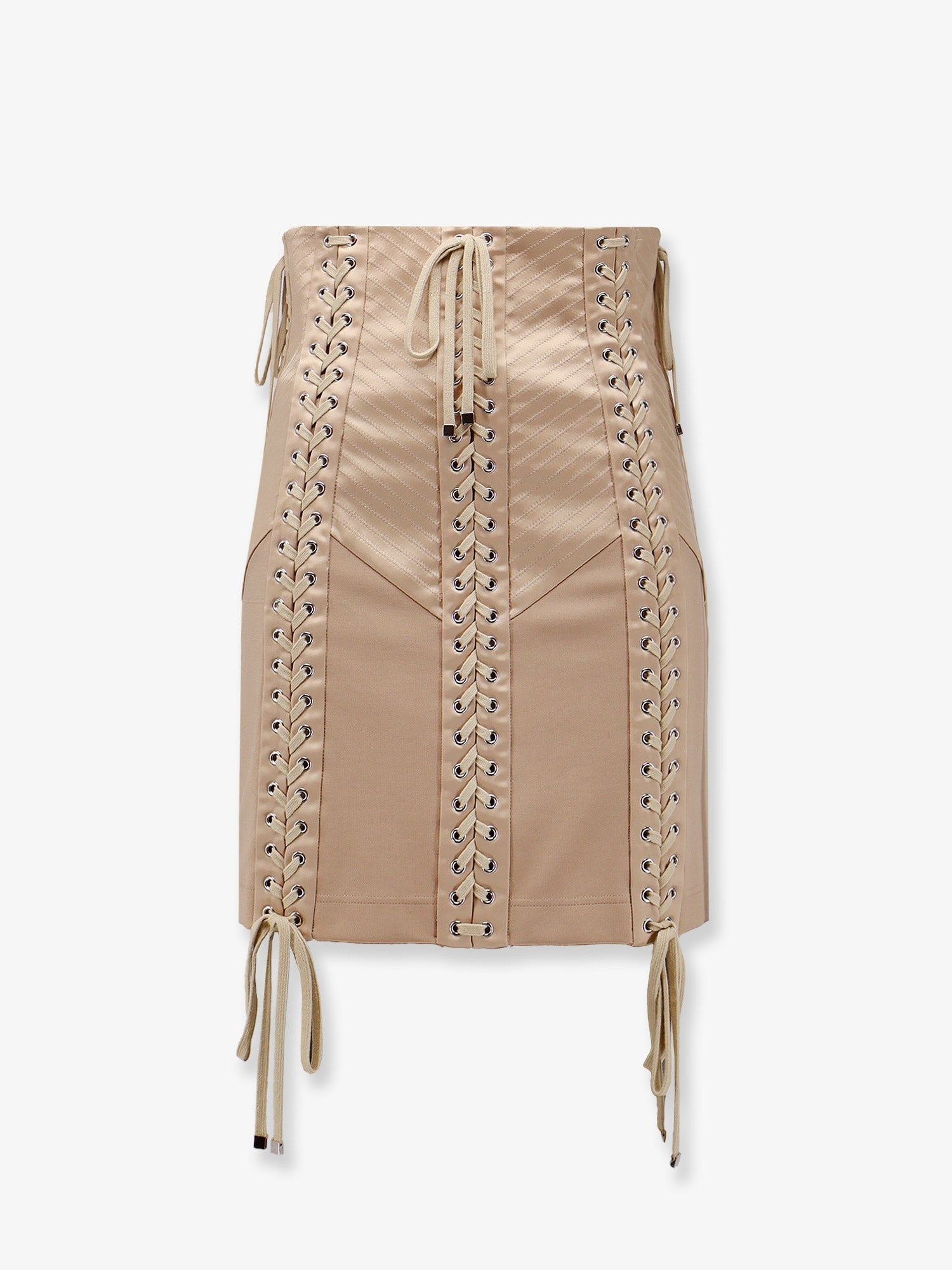 Dolce & Gabbana - Shiny satin mini skirt