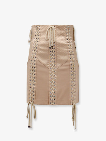 Dolce & Gabbana - Shiny satin mini skirt