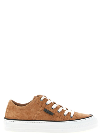 Brunello Cucinelli - 'Shiny Tab' sneakers